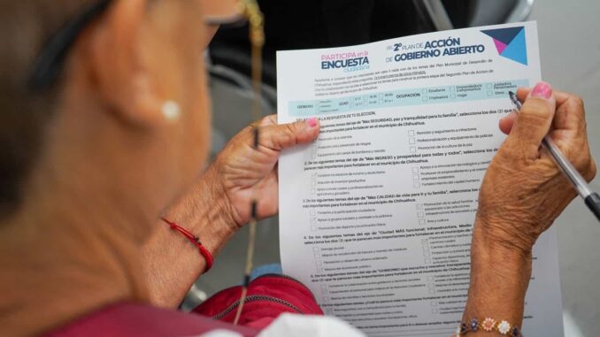 Llega Encuesta Ciudadana 2025 de Municipio a puntos físicos