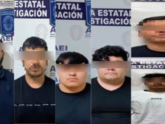 Presentan a 6 integrantes de «Los Cabrera» capturados en la capital