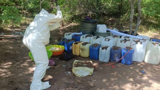 Desmantelan laboratorios clandestinos en Sinaloa; afectación a la delincuencia es de más de 150 mdp
