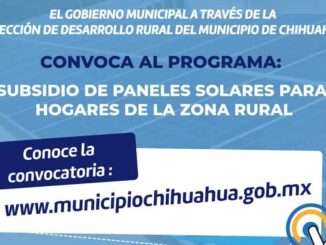 Anuncia Municipio convocatoria de paneles solares para hogares de la zona rural
