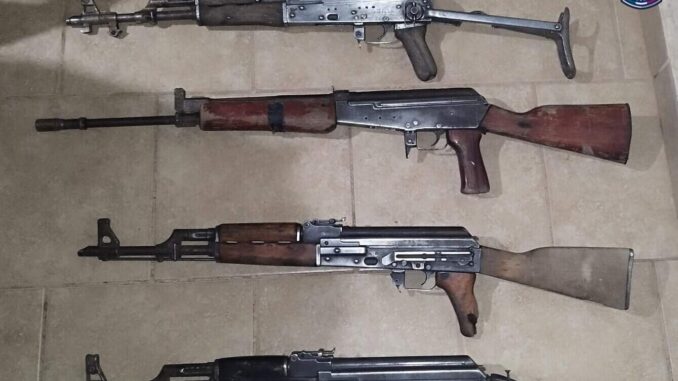 Asegura Operativo Conjunto 4 fusiles y parque tras agresión armada