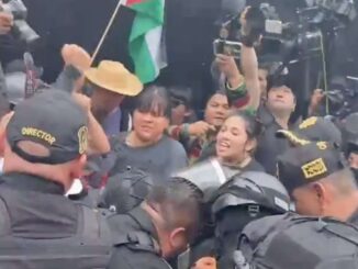 Tercera marcha contra la gentrificación en CDMX cambia de ruta entre tensión policial