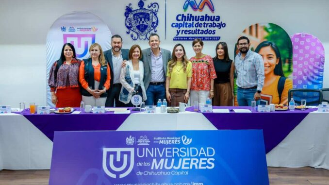 Presenta alcalde Bonilla la Universidad de las Mujeres de Chihuahua Capital