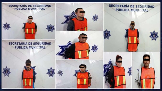 Detienen a ocho prófugos de la justicia