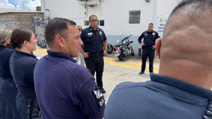 Realiza Subsecretaría de Movilidad de la SSPE, relevo de mandos en Cuauhtémoc