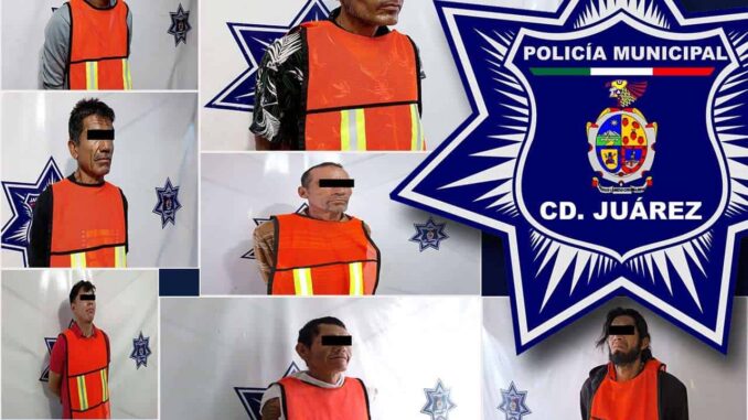 Detienen a siete prófugos de la justicia