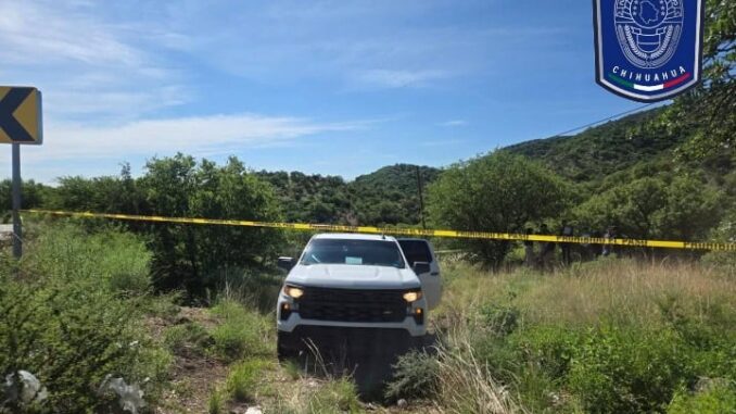 En investigación por la desaparición de una persona en Parral, localiza FGE osamenta en San Francisco del Oro