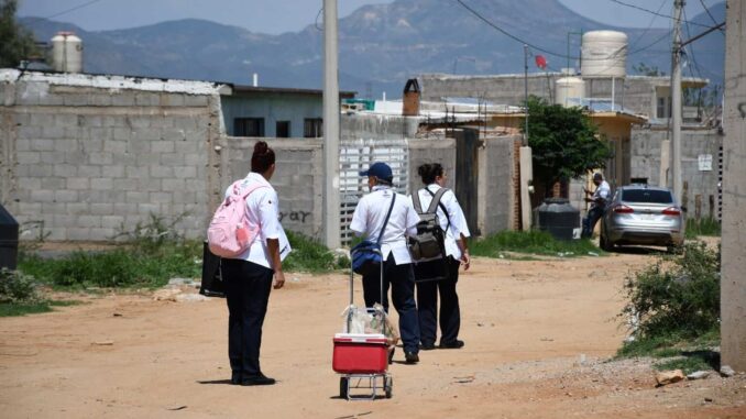 Chihuahua implementa fase intensiva de vacunación: la meta es aplicar 487 mil dosis contra el sarampión casa por casa