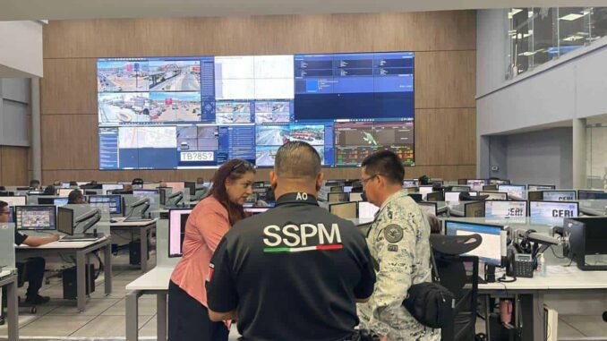 Conoce General de la Guardia Nacional centro de monitoreo Juárez Vigilante