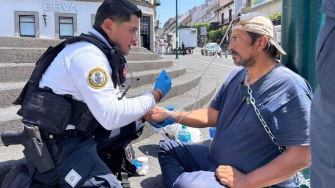 Hombre lleva 39 días en huelga de hambre en Xalapa; esto es lo que pide