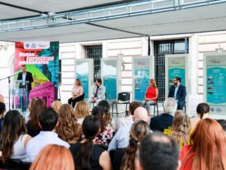 Presenta alcalde Bonilla tótems con información turística que instalarán en puntos de interés del Centro Histórico