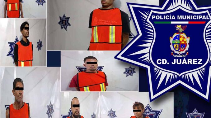 Detienen en diferentes hechos a siete prófugos de la justicia