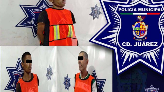 Arrestan a 3 que tenían órdenes de aprehensión vigentes