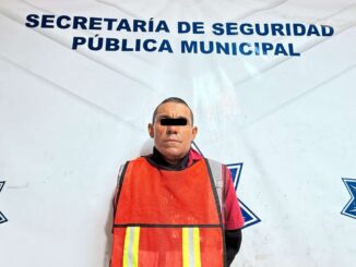 Lo detienen por ocasionar daños a cámara de emergencia