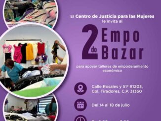 Invita CEJUM a la ciudadanía al Empo Bazar