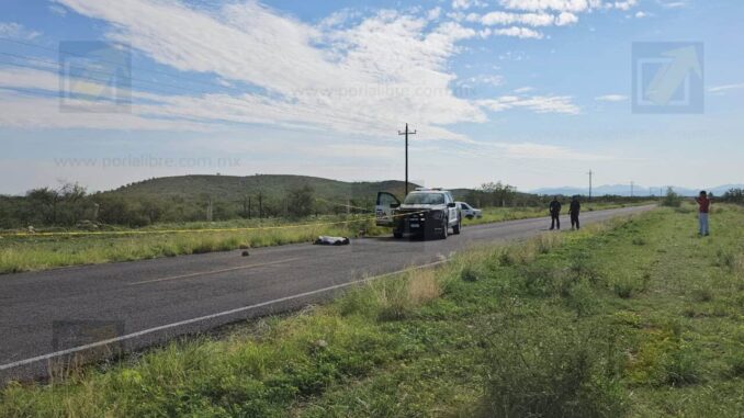 Muere atropellado en camino de Bellavista a El Sauz