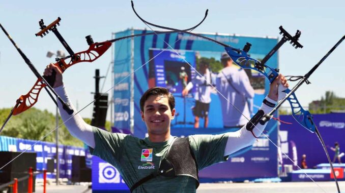 El mexicano Matías Grande gana la Copa del Mundo de Tiro con Arco