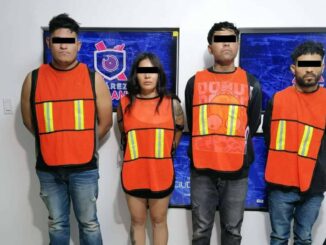 Detienen a cuatro narcomenudistas con cristal