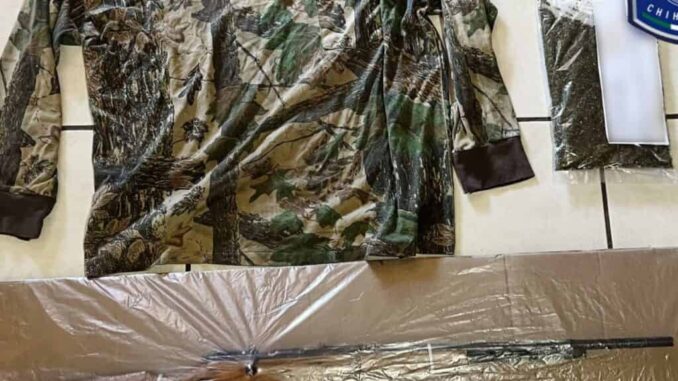 Asegura AEI arma de fuego y droga en Balleza