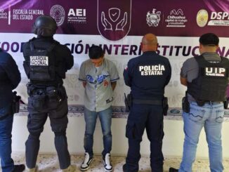 Operativo conjunto detiene a hombre con cristal y arma de fuego en colonia División del Norte