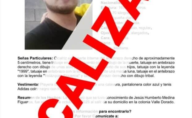 Localiza Fiscalía a hombre con reporte de ausente en Chihuahua