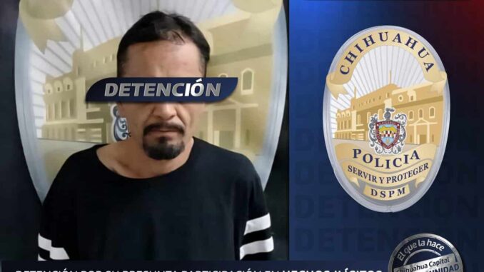 Policías municipales detienen a  vendedor de drogas con 32 bolsas con cocaína