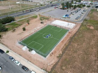 Avanza Municipio al 70% en construcción de Deportivo en avenidas Homero y Tecnológico