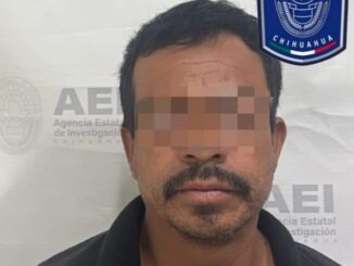 Aprehenden Policías Investigadores a imputado por el delito de violencia familiar en Parral