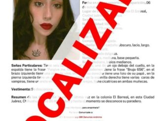 Localiza FEM Zona Norte sana y salva a Jessica F.G., mujer con reporte de ausencia en Ciudad Juárez