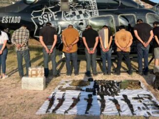 Caen 9 integrantes de «La Línea» tras emboscada a caravana de policías estatales