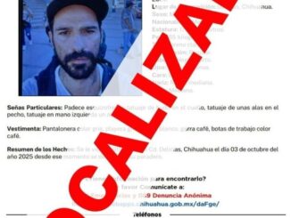 Localiza Fiscalía a hombre con reporte de ausencia en Delicias