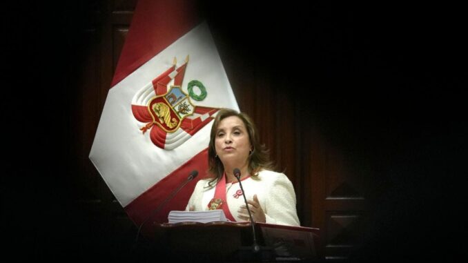 Dina Boluarte ratifica que no piensa buscar asilo y que no es responsable de delitos