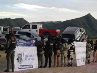 Aseguran células BOI 12 vehículos robados y con alteración de series durante operativo en Moris