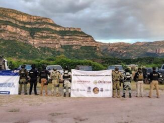 A disposición de FGE vehículos asegurados por célula BOI a célula criminal en Moris