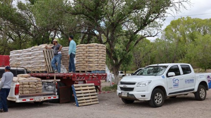 Beneficia Coesvi a 48 familias de Santa Isabel con materiales para mejorar sus viviendas