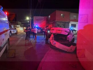 Choque en Fraccionamiento Álamos deja tres menores lesionados
