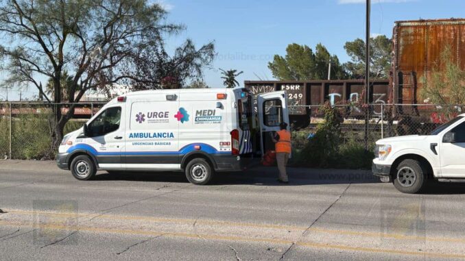 Hombre en condición de calle resulta herido dentro de un vagón de tren