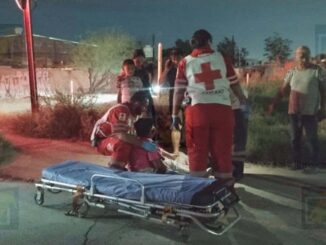 Mujer de la tercera edad sufre atropellamiento por el tren en cruce de la calle 27 de Noviembre