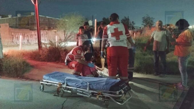 Mujer de la tercera edad sufre atropellamiento por el tren en cruce de la calle 27 de Noviembre