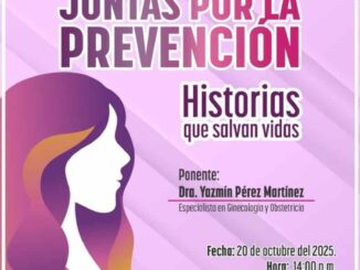 Invita CEJUM Cuauhtémoc a la plática Historias que Salvan Vidas