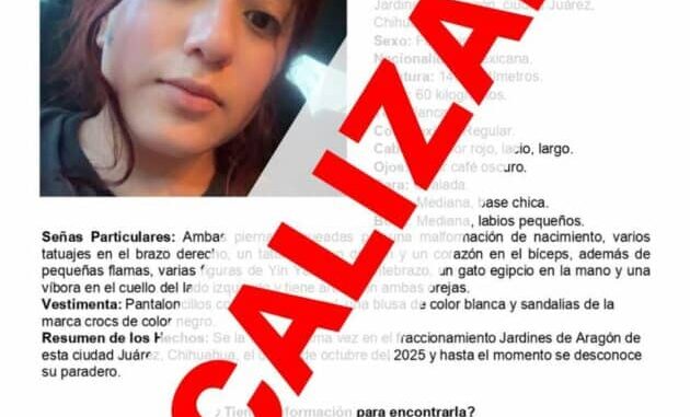 Localizan sana y salva a mujer reportada ausente ayer viernes