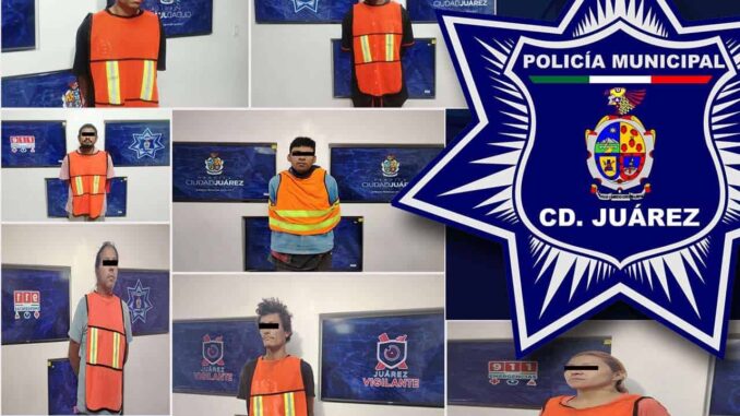 Detienen a siete prófugos de la justicia