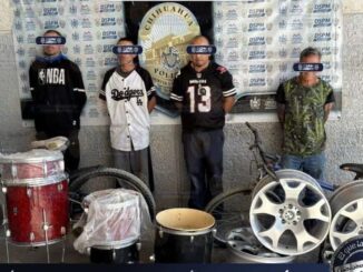 Detienen a cuatro por robo a bodega al norte de la ciudad