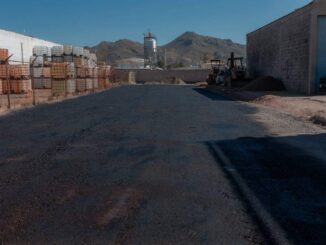 Realiza alcalde Marco Bonilla supervisión de pavimentación de calle Encino