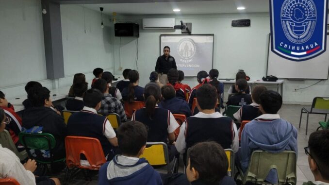 Realiza GOECHI jornadas de intervención integral en la secundaria Valentín Gómez Farías