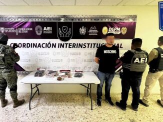 Operativo Conjunto detiene a hombre con cocaína  y dos armas de fuego