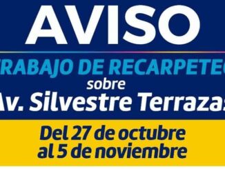 ¡ALERTA VIAL! Trabajará Municipio en recarpeteo en tramo de la avenida Silvestre Terrazas-Carretera a Cuauhtémoc