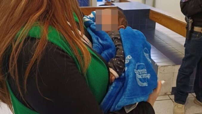 Asegura Fiscalía a bebé de 2 meses para reintegrarlo al cuidado de su abuela