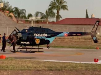 Trasladan por aire a agente herido tras accidente en Majalca