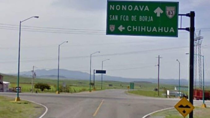 Hallan 3 cuerpos calcinados en un vehículo en la carretera San Francisco de Borja a Nonoava